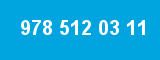 978 512 03 11